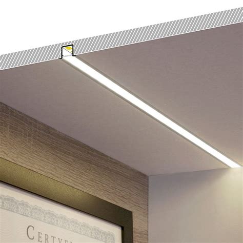 recessed led strip lighting ceiling